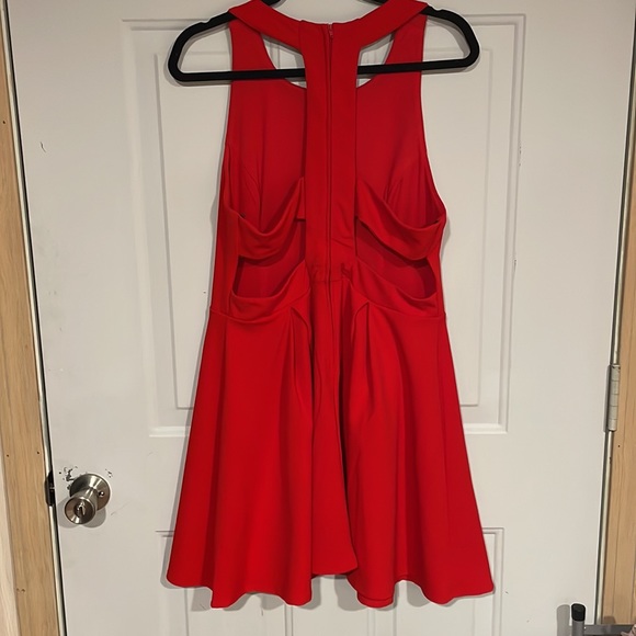 Red Cocktail/Semi-Formal Dress - Picture 2 of 5